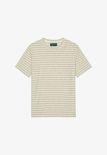 Marc O'Polo GESTREIFTES REGULAR IN SOFTEM SLUB - T-Shirt Print - Multi