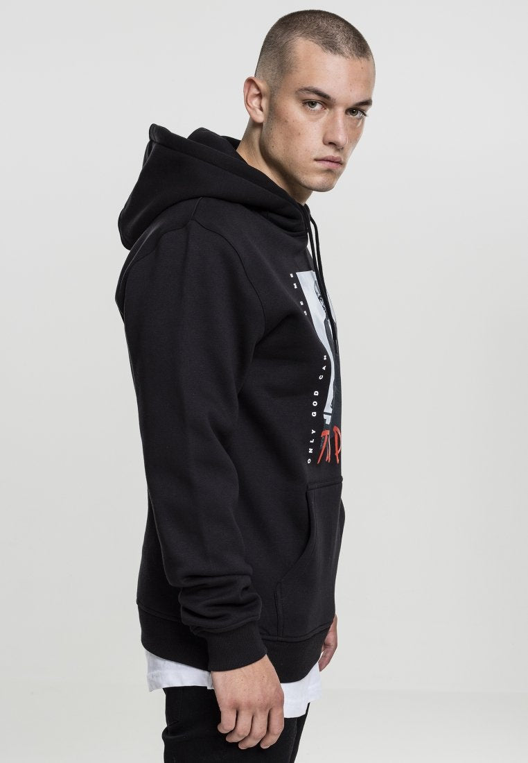 Mister Tee TUPAC - Kapuzenpullover - Black