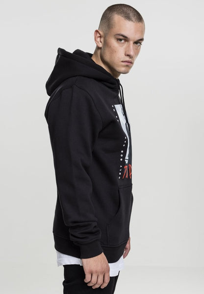 Mister Tee TUPAC - Kapuzenpullover - Black