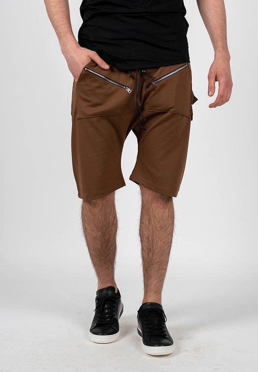  ESTINTI - Shorts - Braun
