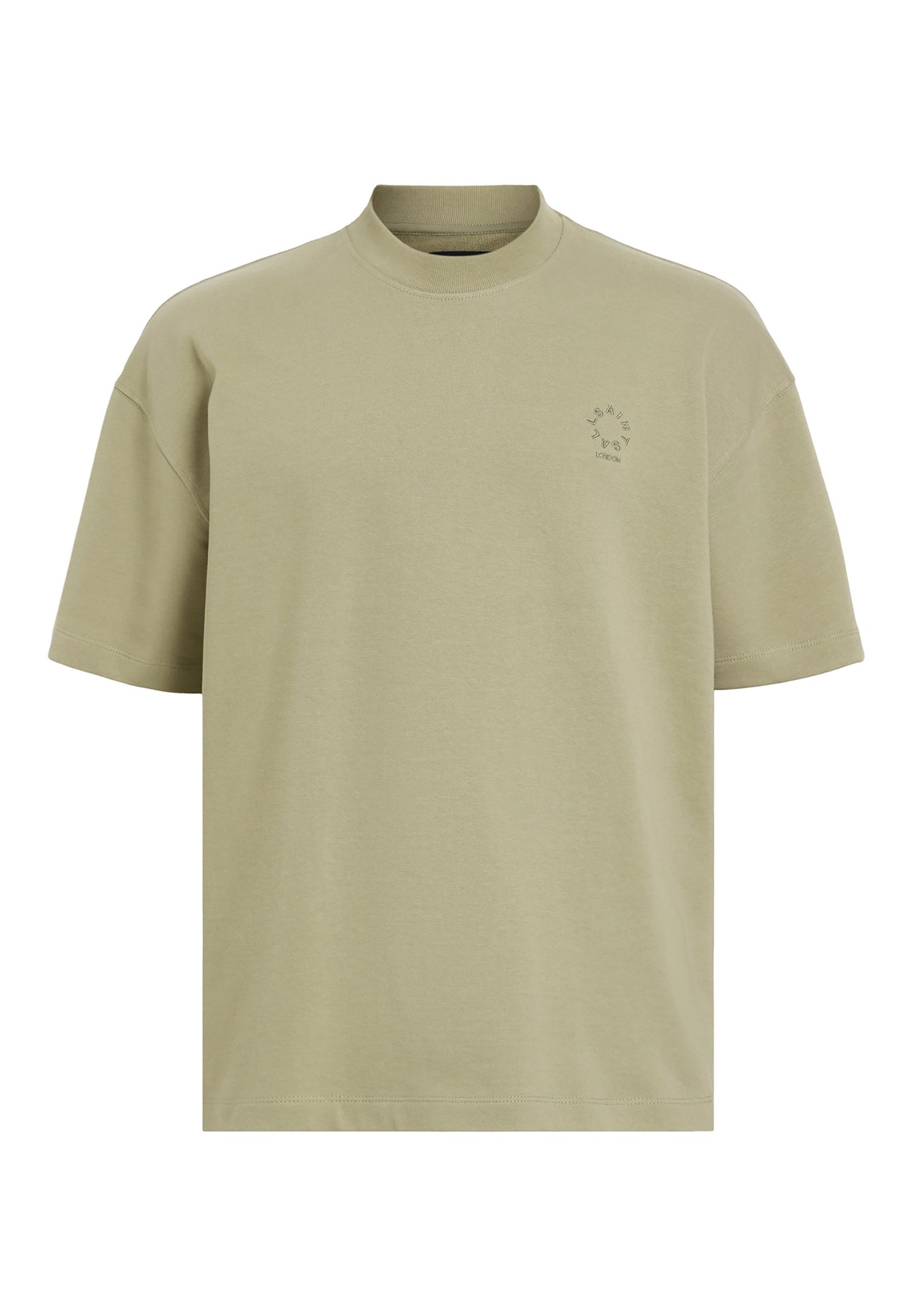 AllSaints CREW - Basic T-shirt - Grey