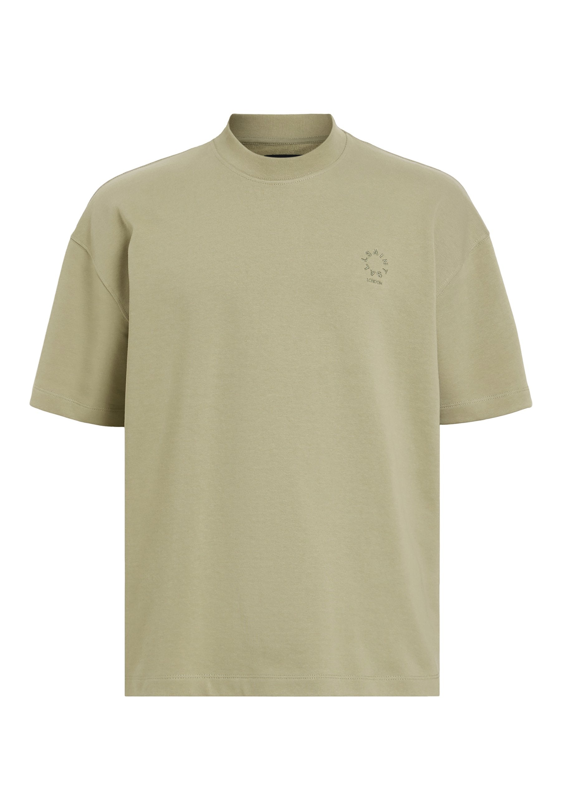 AllSaints CREW - Basic T-shirt - Grey