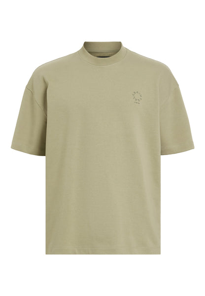 AllSaints CREW - Basic T-shirt - Grey