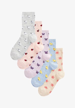 Next 4 PACK STANDARD - Socken - Pink Spotty Dog