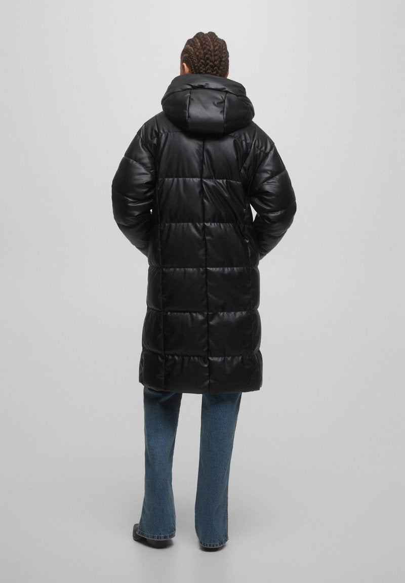 PULL & BEAR Wintermantel - Mottled Black