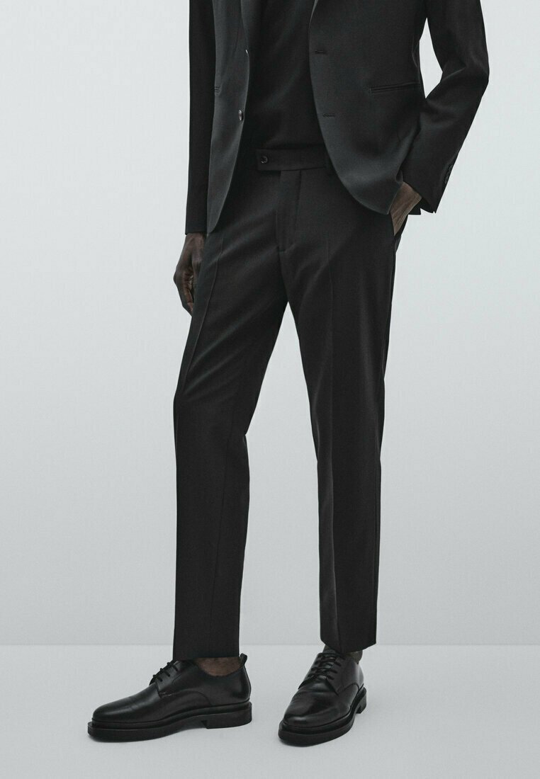 Massimo Dutti STUDIO - Anzughose - Black