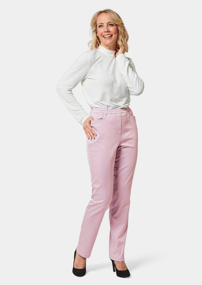 GOLDNER Stoffhose - Geranie