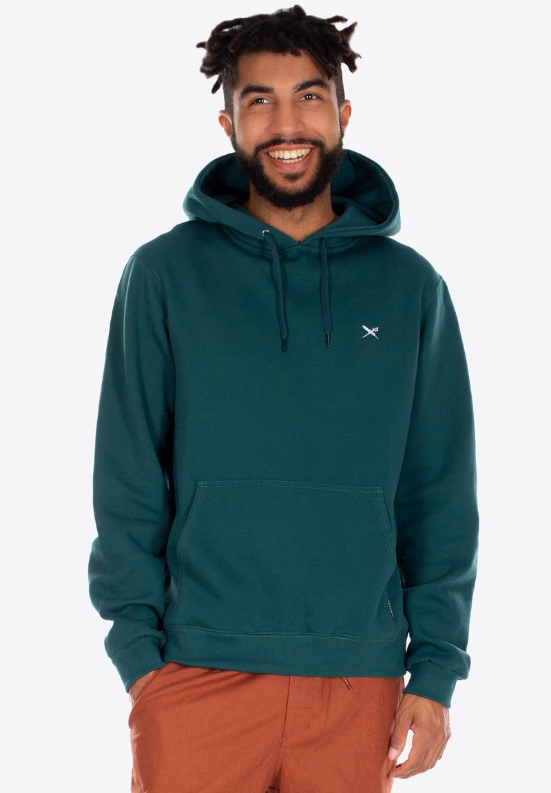 Iriedaily MINI FLAG 2 - Kapuzenpullover - Pacific