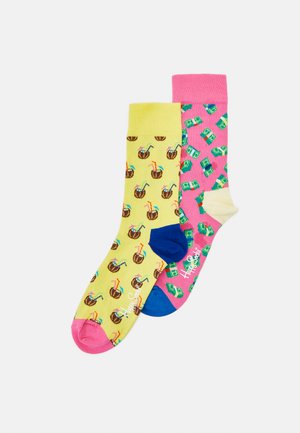 Happy Socks SUMMER BEVARAGES UNISEX 2 PACK - Socken - Multi