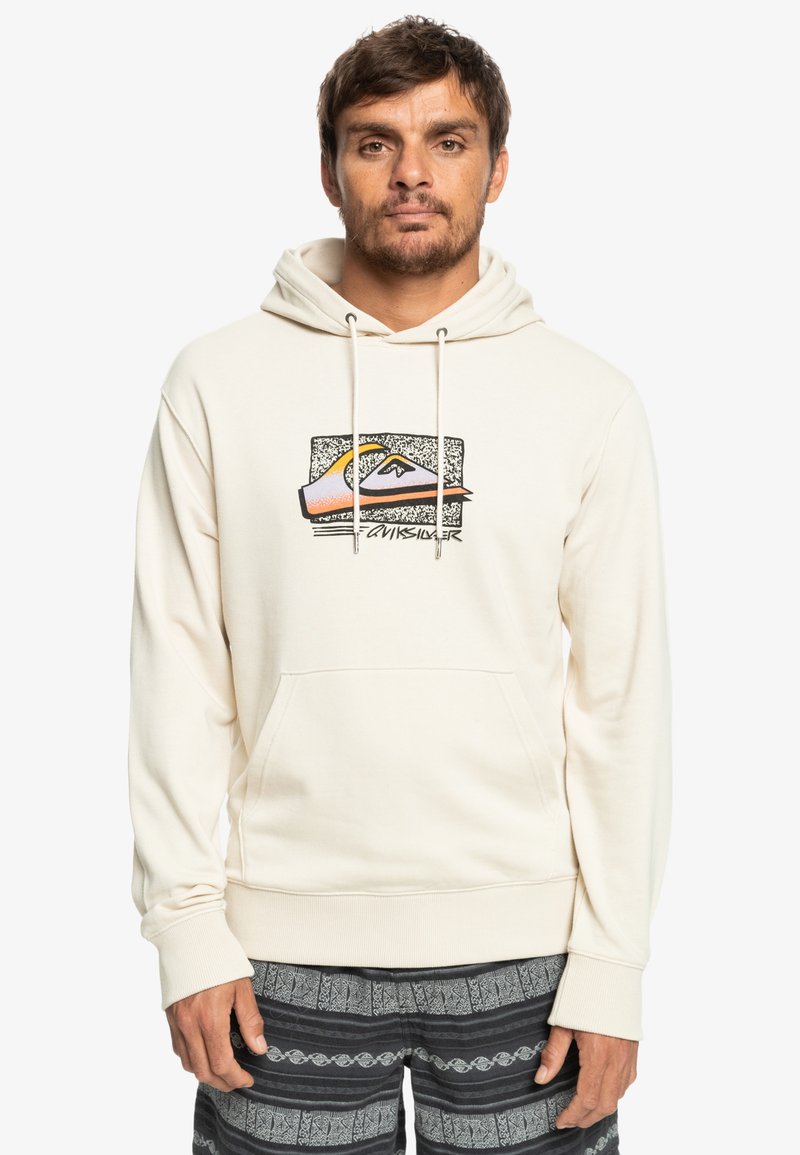 Quiksilver RETRO FADE - Kapuzenpullover - Birch