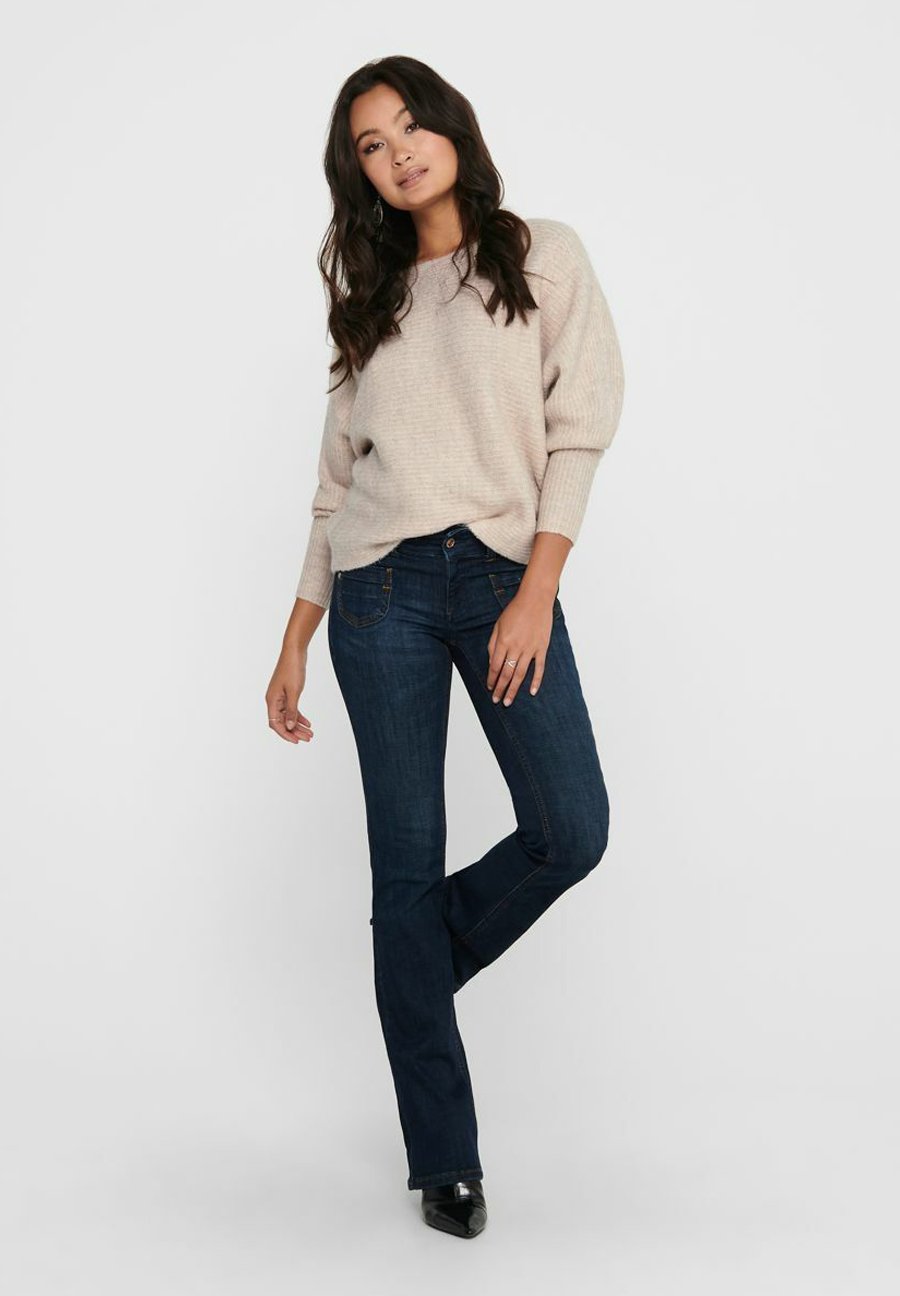 ONLY ONLDANIELLA L/S NOOS - Jumper - Ecru