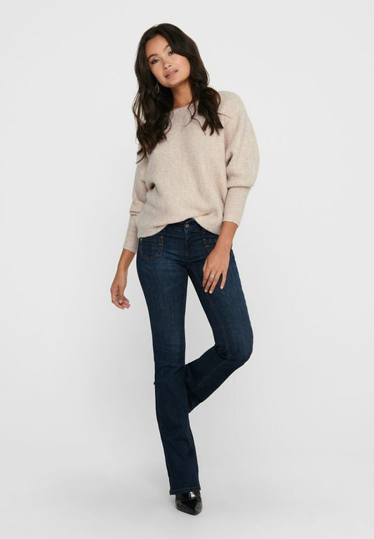 ONLY ONLDANIELLA L/S NOOS - Jumper - Ecru