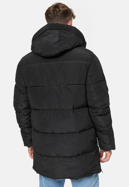 Indicode Jeans KASPER - Wintermantel - Black