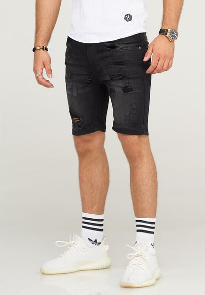  MSTBENDIGO - Jeans Shorts - Schwarz