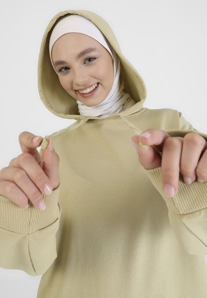  MODEST - REFKA - Maxikleid - Green