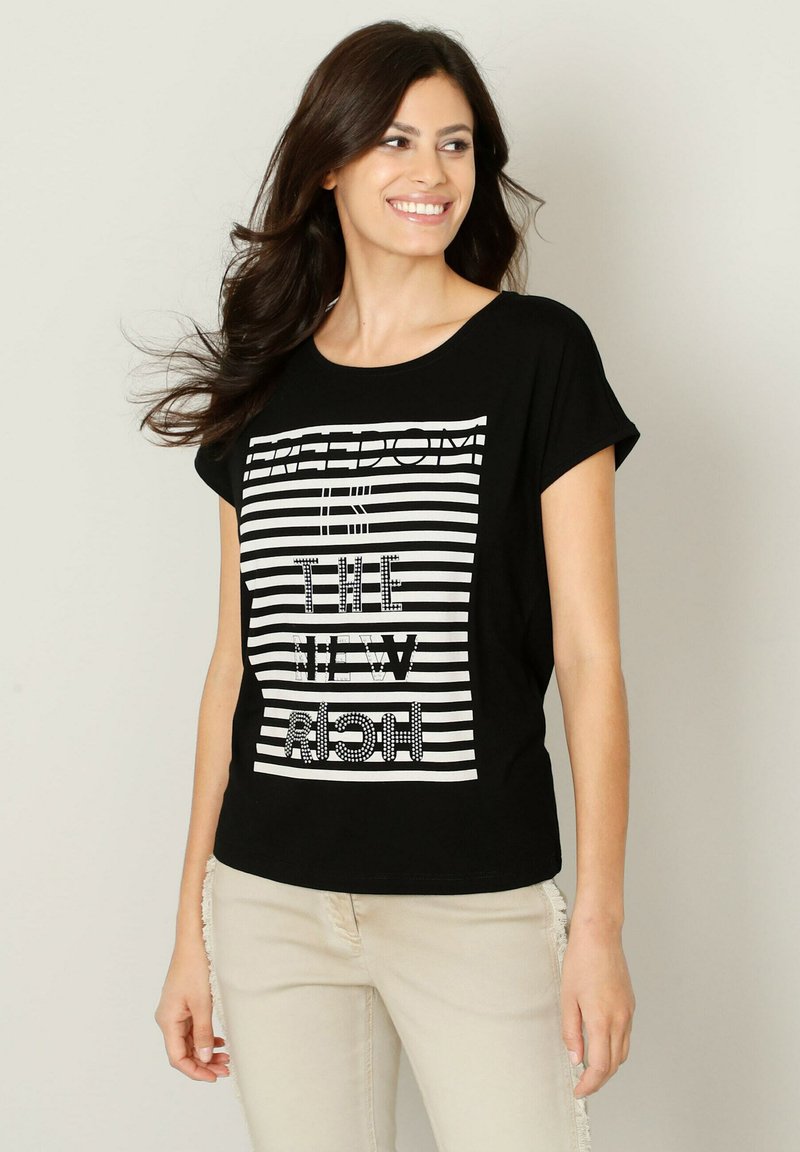  T-Shirt Print - Schwarz