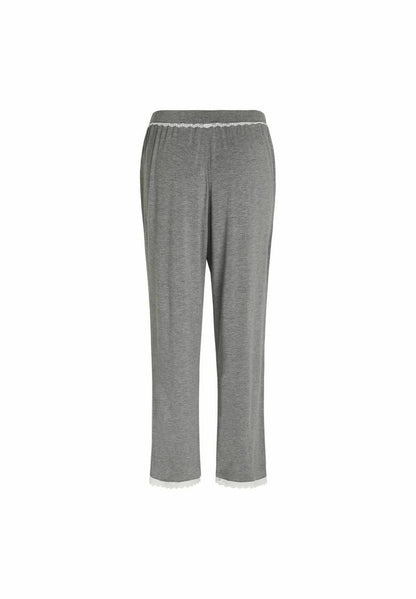  JASMIN - Nachtwäsche Hose - Grey Melange