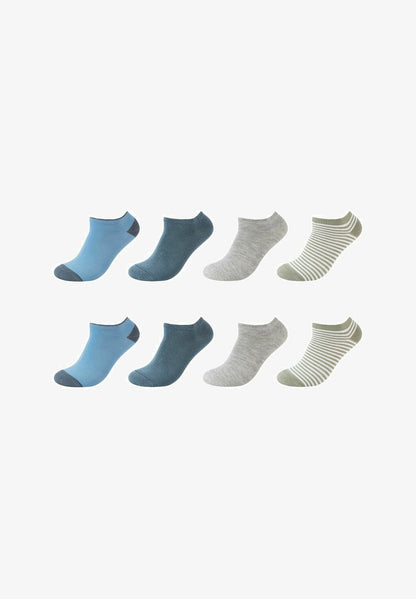 S.Oliver ONLINE ESSENTIALS PATTERNED 8PACK - Socken - Black