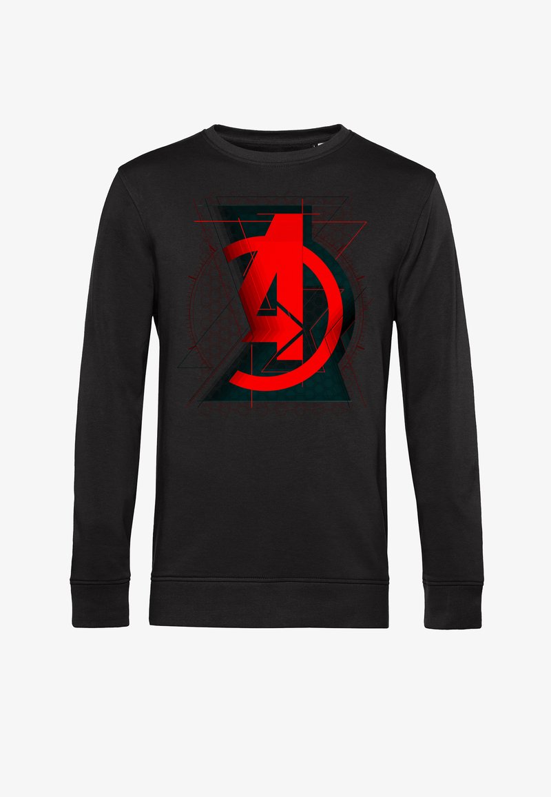 Henry Tiger BLACK WIDOW: MOVIE AVENGERS WIDOW LOGO - Sweatshirt - Black