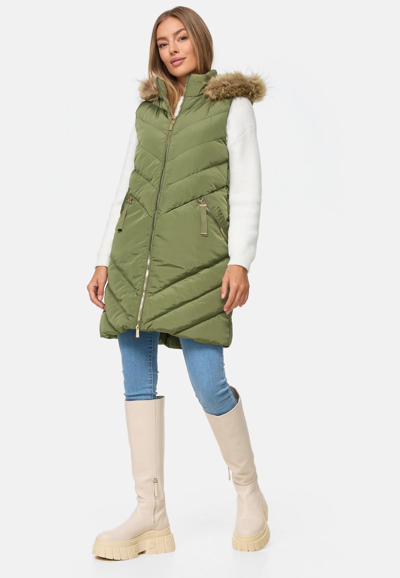 Threadbare PIRE PREMIUM - Weste - Khaki
