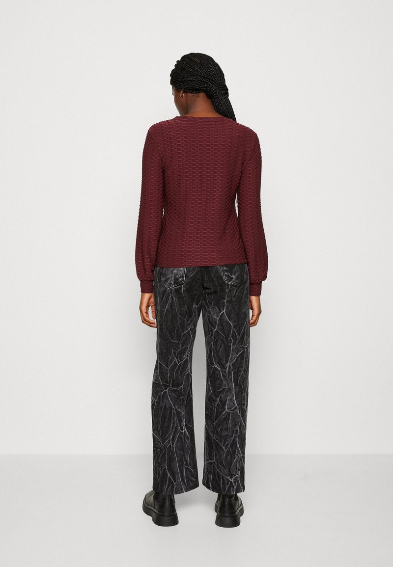 ONLY ONLSIGNE O NECK - Langarmshirt - Sassafras