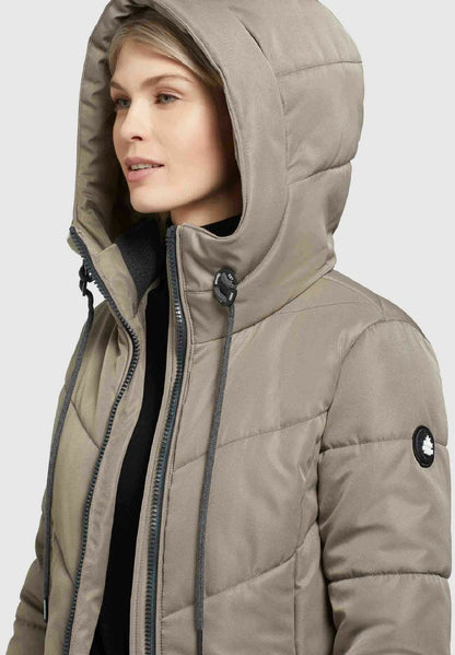Khujo ARIBAY3 STRUCTURED - Wintermantel - Taupe