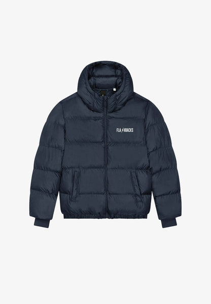  FLASHBACKS EMBROIDERY UNISEX PUFFER - Winterjacke - Dark Blue