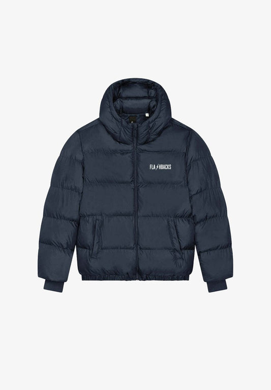  FLASHBACKS EMBROIDERY UNISEX PUFFER - Winterjacke - Dark Blue