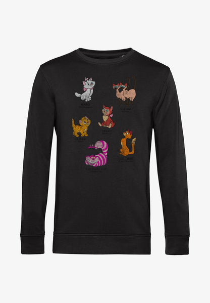 Henry Tiger MICKEY & FRIENDS CAT BREEDS - Sweatshirt - Black