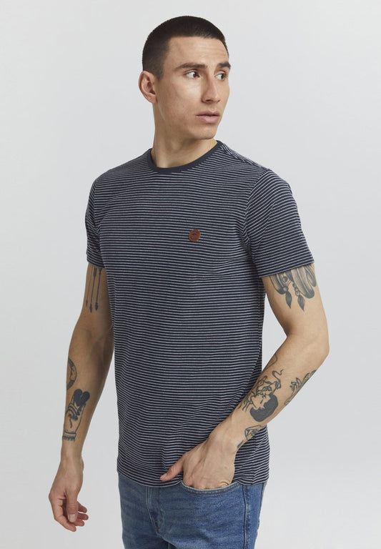 Indicode Jeans LUPKO - T-Shirt Print - Navy