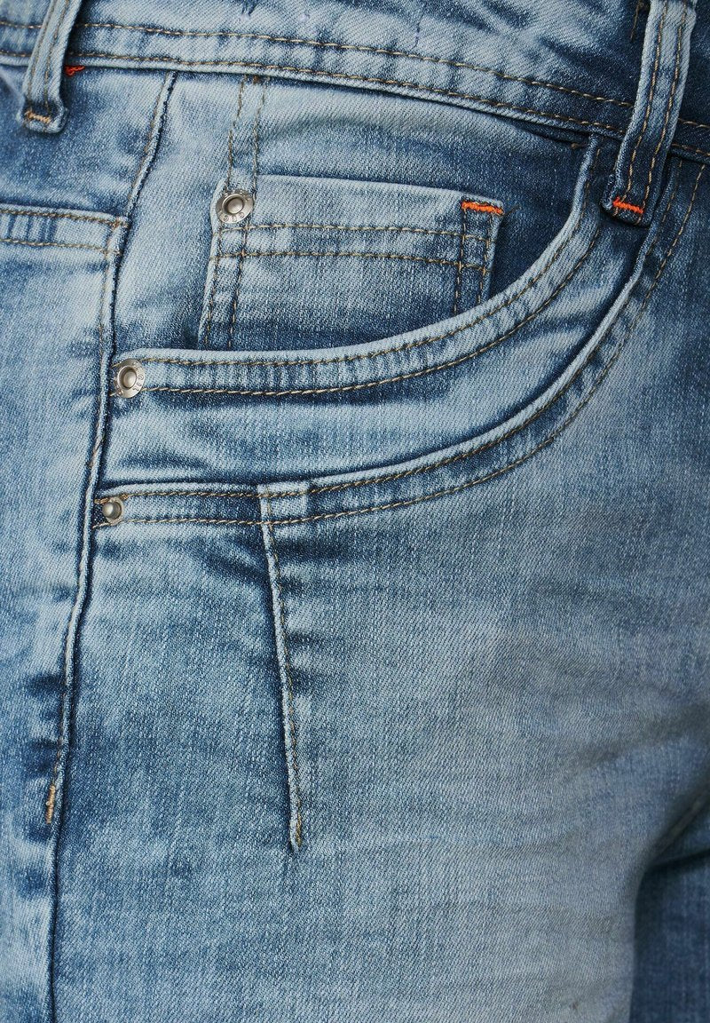 Cecil IN 3/4 LÄNGE - Jeans Shorts - Blau
