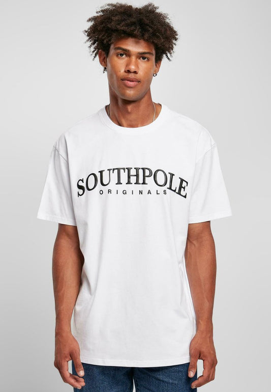  SOUTHPOLE PUFFER - T-Shirt Print - White