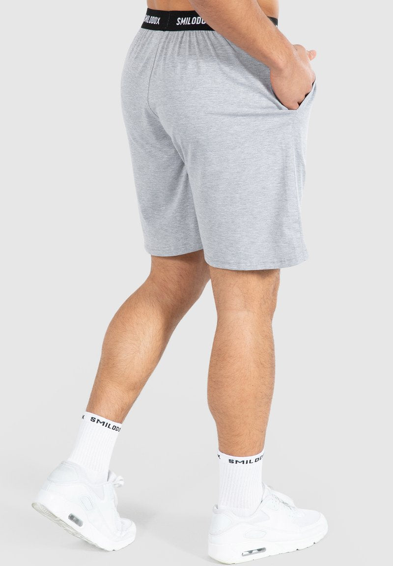  AVIS - Kurze Sporthose - Grau Melange