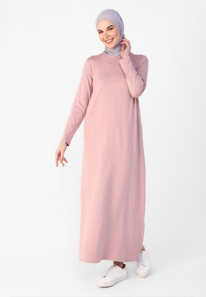  CREW NECK REFKA - Maxikleid - Pink