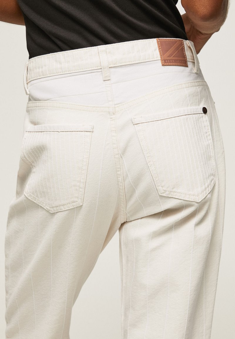 Pepe Jeans CELYN STRIPE - Stoffhose - Denim