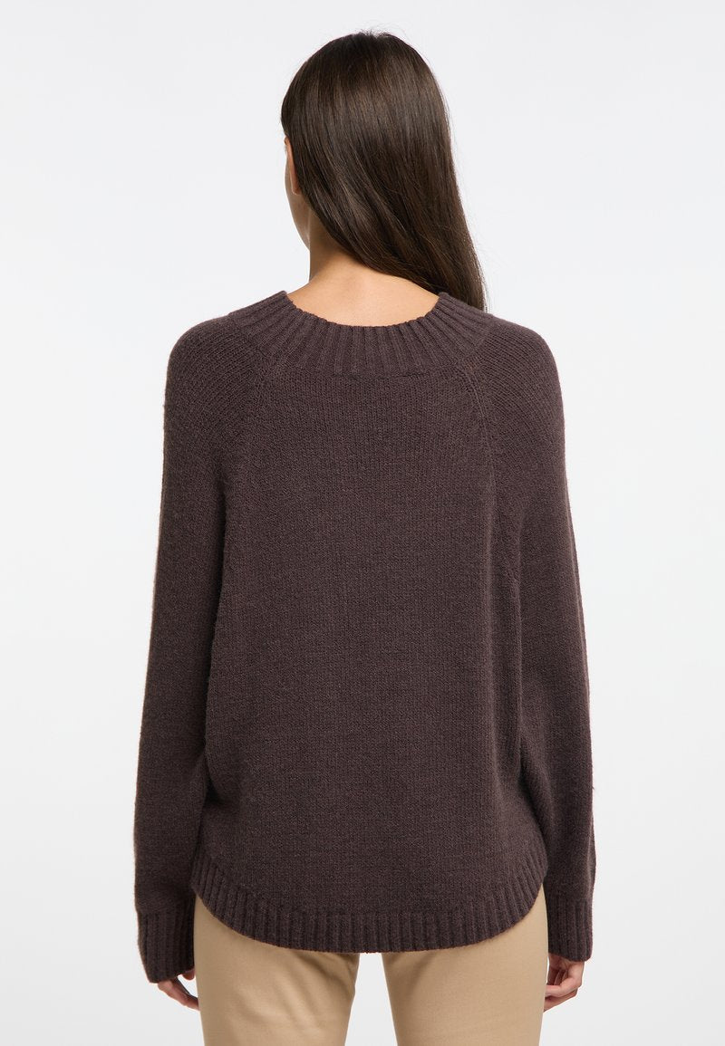 RISA TEYLON - Strickpullover - Braun