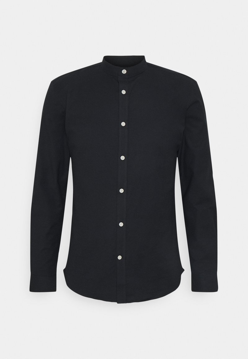 Lindbergh SLIM FIT OXFORD MANDERIN SUPERFLEX - Hemd - Blue