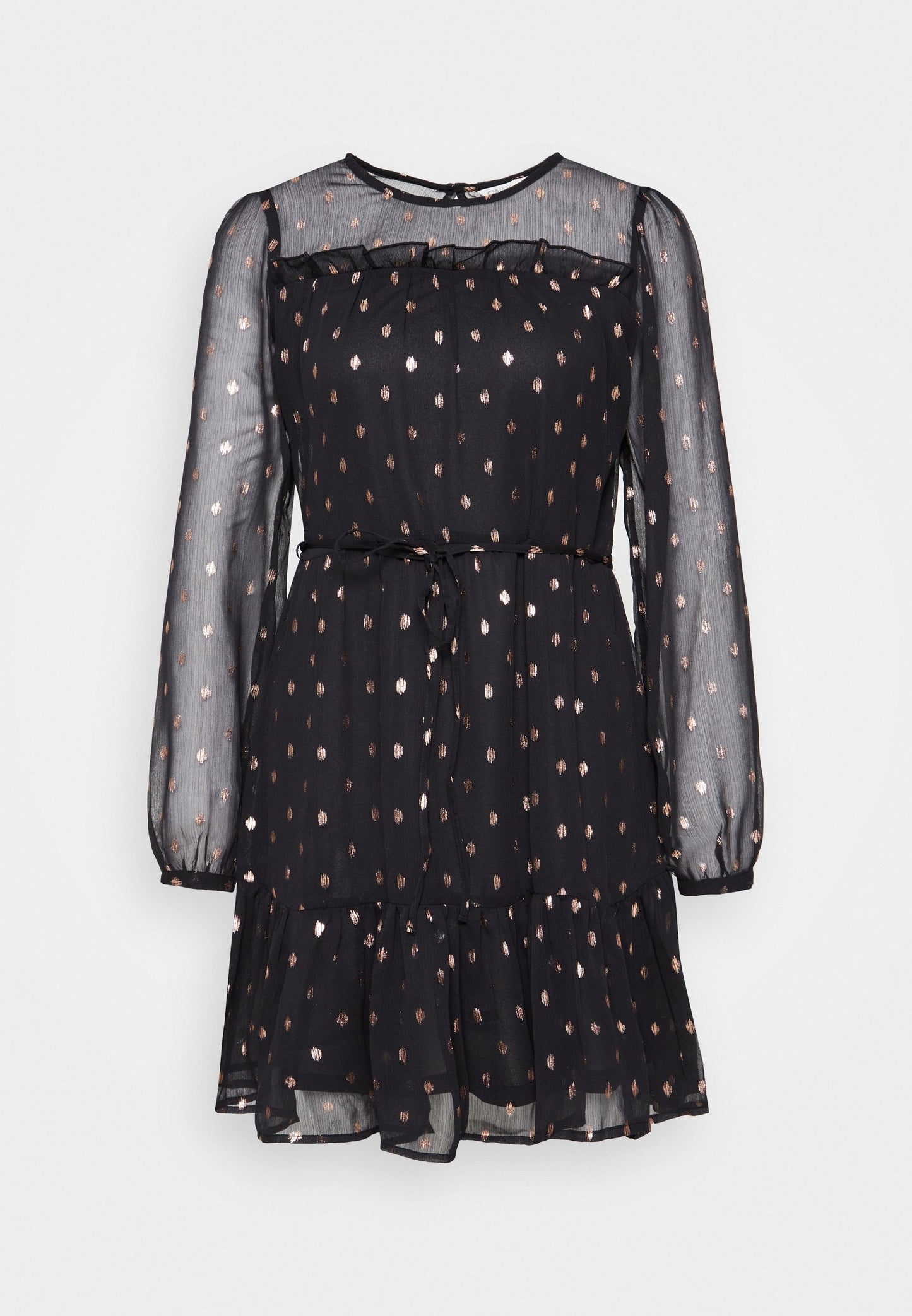 ONLY ONLLIVY DRESS - Day Dress - Black Rosa Gold