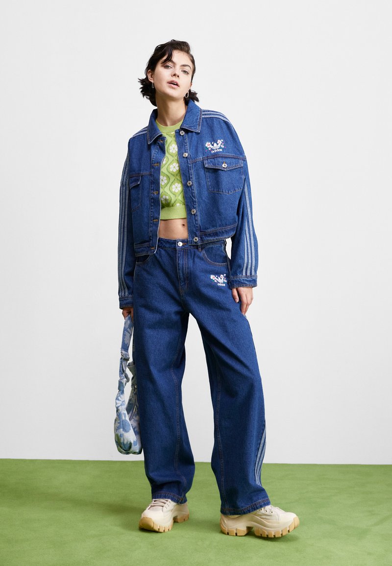 Adidas Originals PANT - Jeans Relaxed Fit - Blue Indigo Denim