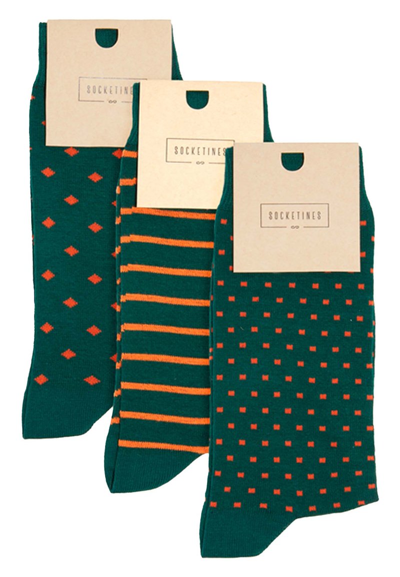  3 PACK - Socken - Dark Green
