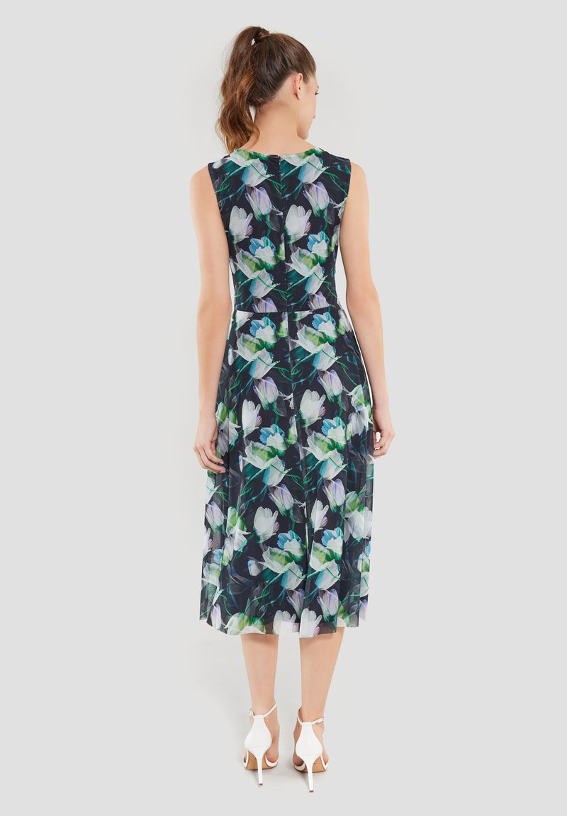SWING Freizeitkleid - Navy Multi