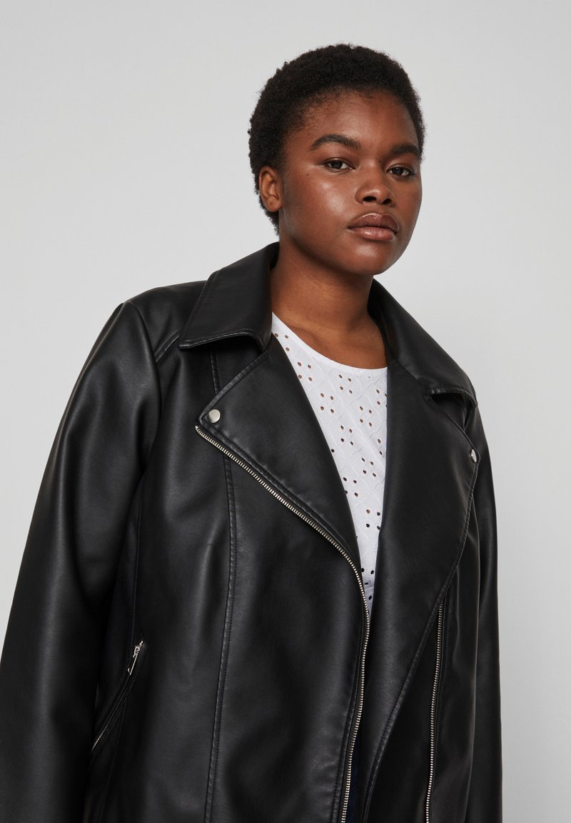  CURVE - Kunstlederjacke - Black