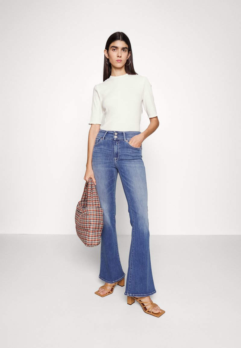 Replay Jeans Bootcut - Medium Blue