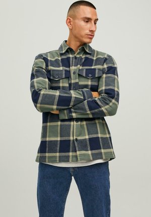 Denim Project POCKET - Leichte Jacke - Check Brown