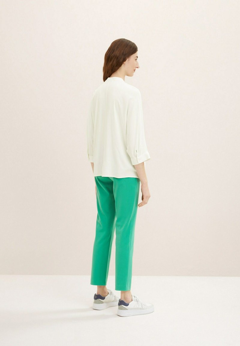 Tom Tailor LOOSE FIT - Hemdbluse - Whisper White
