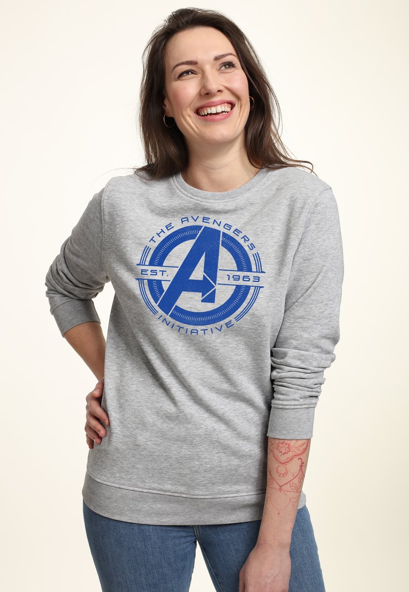 Henry Tiger AVENGERS CLASSIC AVENGERS INITIATIVE - Sweatshirt - Heather Grey