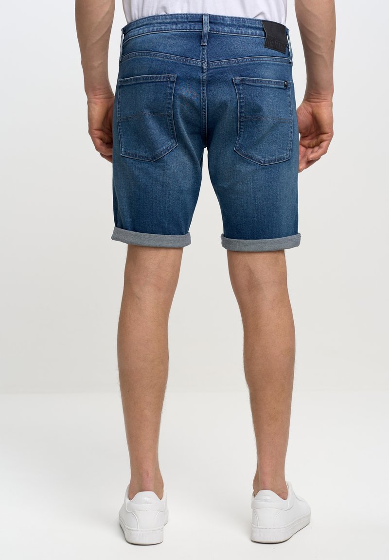 BIG STAR ADEN - Jeans Shorts - Blau