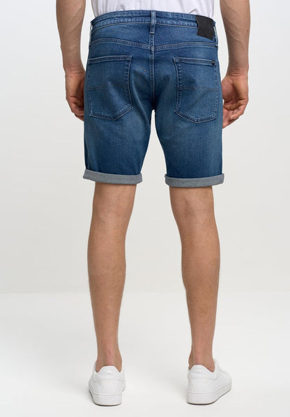 BIG STAR ADEN - Jeans Shorts - Blau