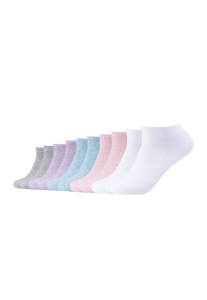 S.Oliver 10 PACK SNEAKER - Socks - Black