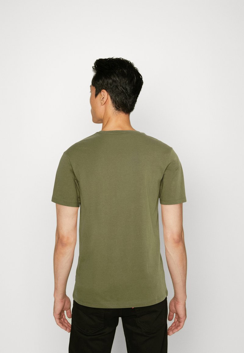 Lindbergh COPENHAGEN TEE - T-Shirt Print - Army
